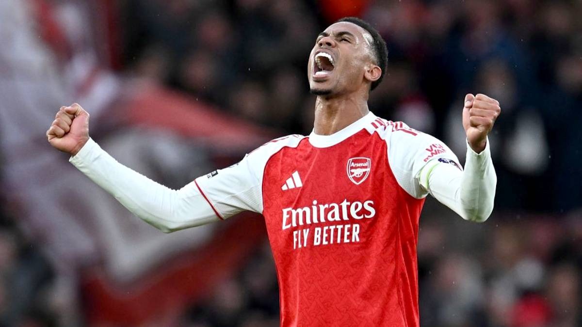 Gabriel Magalhães (Arsenal) disputa por uma vaga na seleção da temporada. /Foto: Reprodução/Instagram