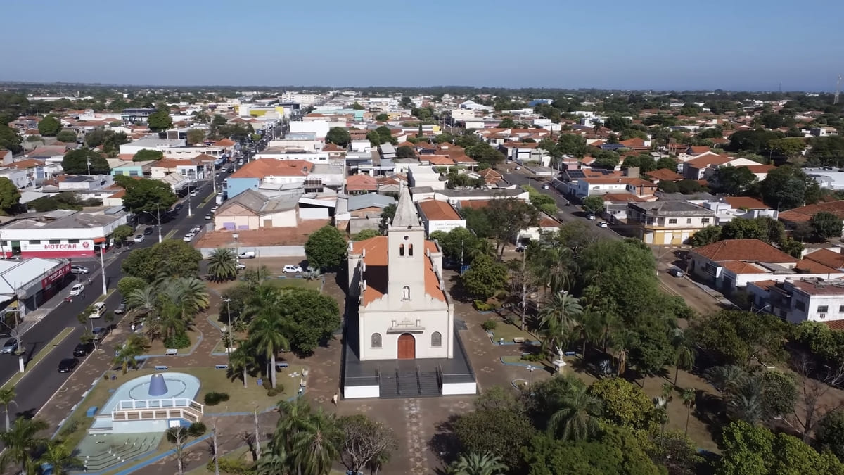 Presidente Epitácio possui aproximadamente 39 mil habitantes, segundo o último levantamento do IBGE - Reprodução/YouTube