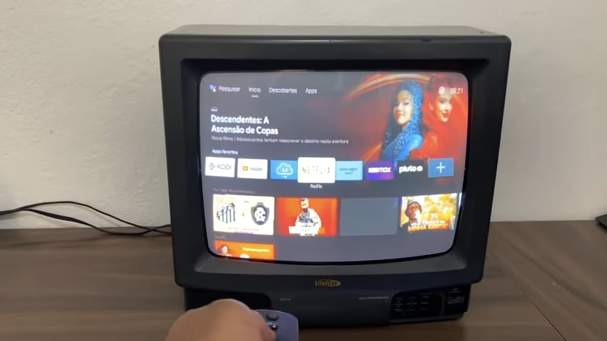Esse método pode dar uma sobrevida a TV de tubo - Reprodução/YouTube