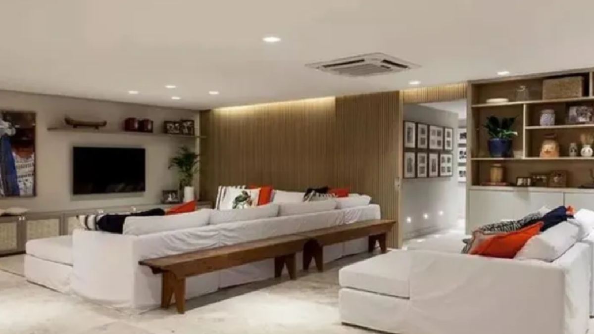 Ivete escolheu uma paleta neutra para a casa | Reprodução