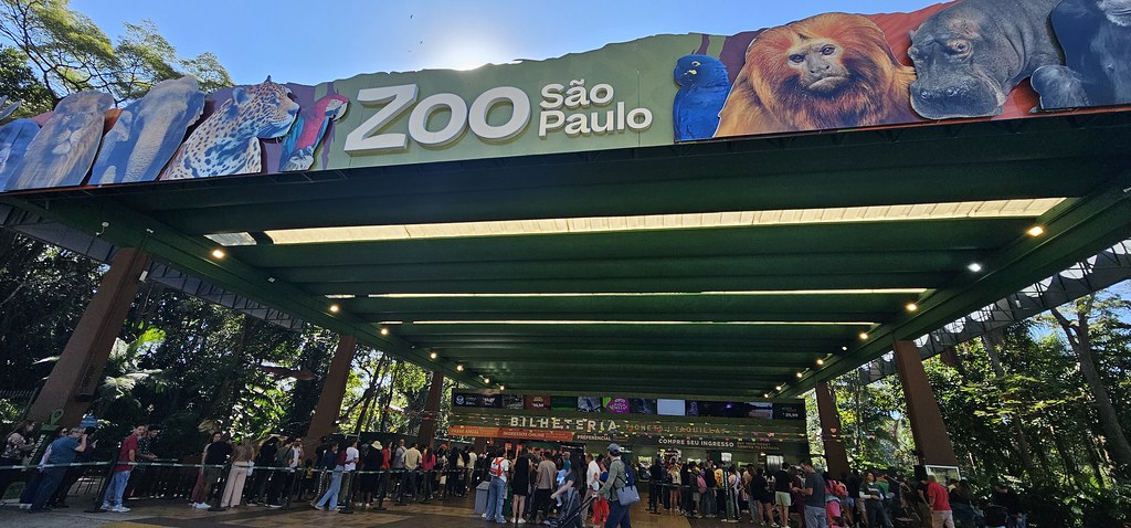 Zoo, Jardim Botânico e Simba Safari permitem reagendar passeios com chuva /Zoo SP