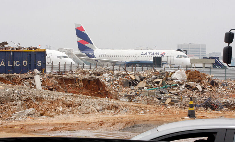 As obras de ampliação do Aeroporto de Congonhas somam mais de R$ 2 bilhões em investimentos/Yuri Villaça/Gazeta de S.Paulo