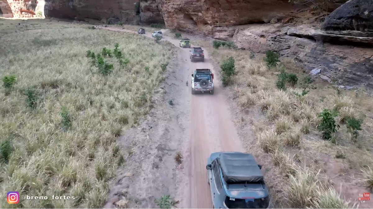 A travessia 4x4 passa por Jalapão, Serra da Capivara e Serra das Confusões