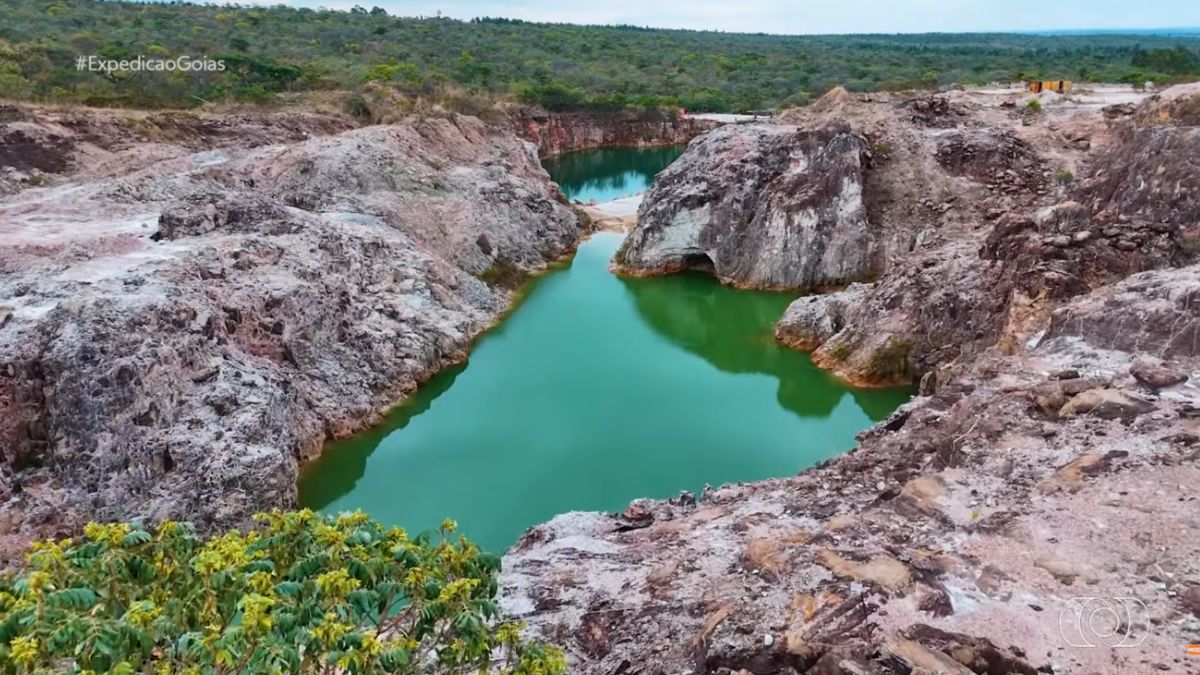 Um dos pontos mais visitados é o Adventure Park, instalado em uma antiga área de extração mineral