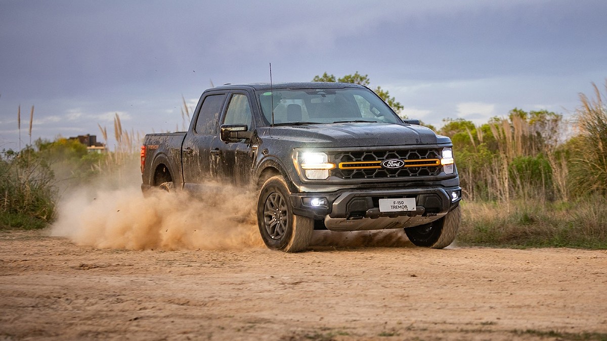 A picape grande F-150 o veículo mais vendido nos Estados Unidos a quase meio século, ininterruptamente foi o modelo da Ford que mais cresceu em vendas no Brasil neste ano.