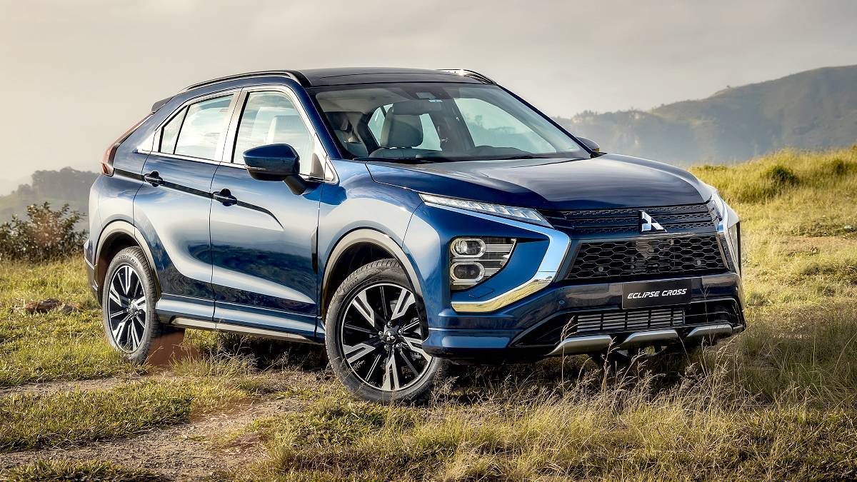 Mitsubishi Eclipse Cross HPE possui motor 1.5 turbo de 165 cv, câmbio CVT de oito marchas simuladas. /Foto: Divulgação/Mitsubishi