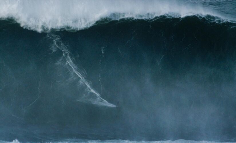 Uma medição extraoficial indicou que a onda surfada por Koxa tem 29,15 metros/Ianco Rocha