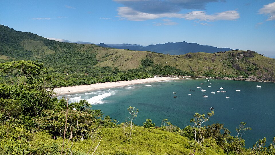 3. Praia do Bonete, em Ilhabela, São Paulo (Foto: Jcornelius/Wikimedia Commons)