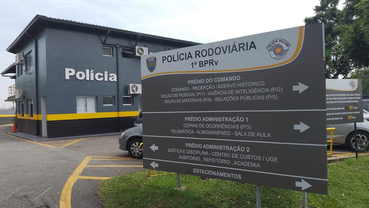 Anúncio foi feito no 1º Batalhão da Polícia Militar Rodoviária de São Paulo, em São Bernardo do Campo/Thiago Neme/Gazeta de S.Paulo