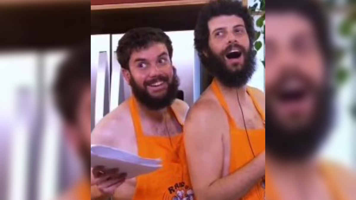 Diogo Defante e seu sósia Foto: Instagram