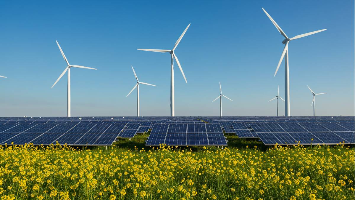 Matriz energética limpa. O país é um líder global em sustentabilidade, gerando mais de 95% de sua energia elétrica a partir de fontes renováveis. Foto: Freepik