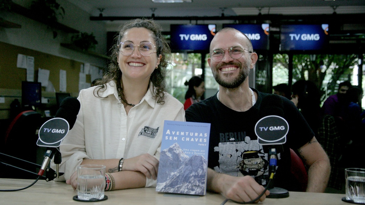 Patricia Pamplona e Wesley Faraó Klimpel acabam de lançar 'Aventuras Sem Chaves - 2', sobre viagens à Ásia e à Oceania