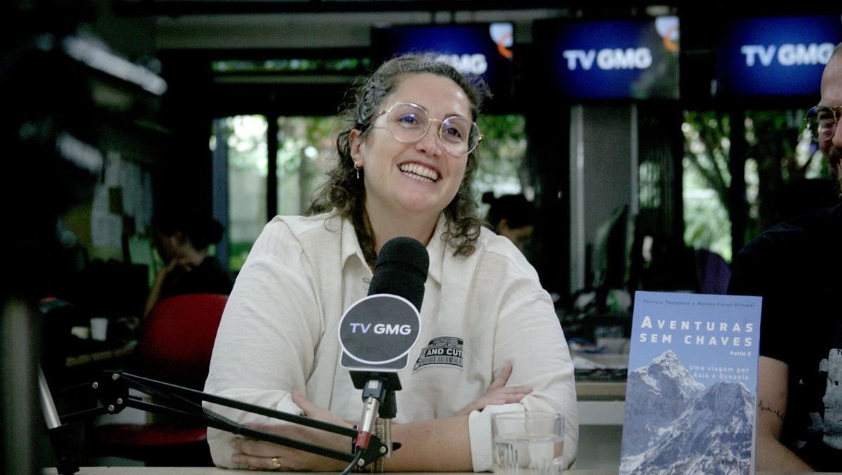 Patricia contou sobre a epopeia de cruzar fronteira em três sobre uma moto/Thiago Neme/Gazeta de S.Paulo