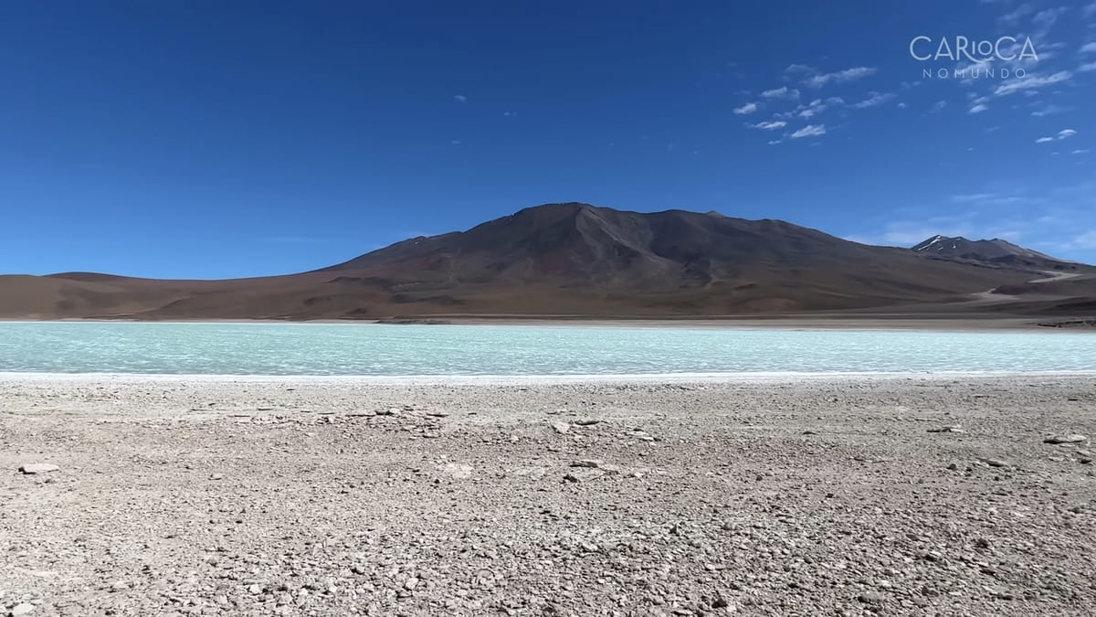 O deserto de sal boliviano é o maior do mundo- Reprodução/YouTube