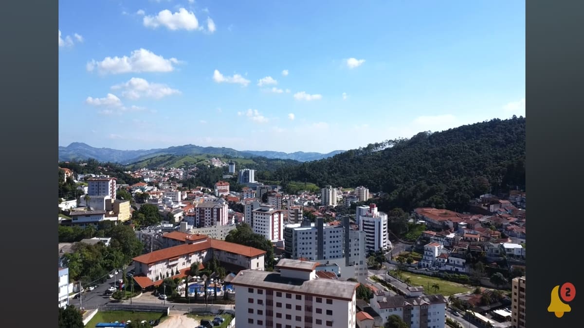 Águas de Lindóia conta com aproximadamente 18 mil habitantes, segundo o último censo do IBGE em 2022 - reprodução/ YouTube