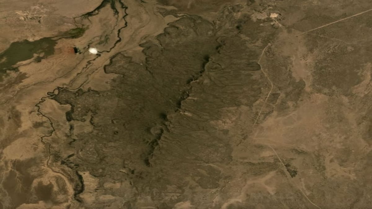 A fenda está sendo monitorada por satélites - Reprodução/YouTube