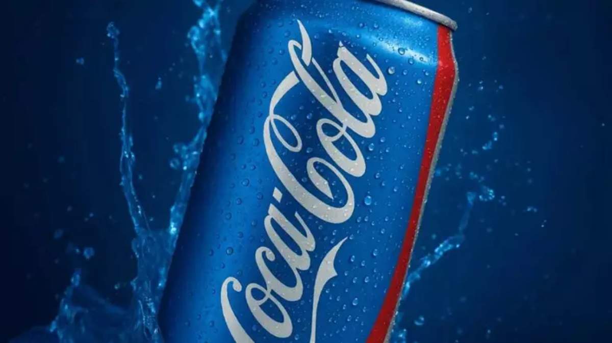 Em Parintins, no Amazonas, nem todas as embalagens da Coca-Cola são vermelhas; algumas delas têm cor azul (Fotos: Divulgação/Publicitários Criativos)