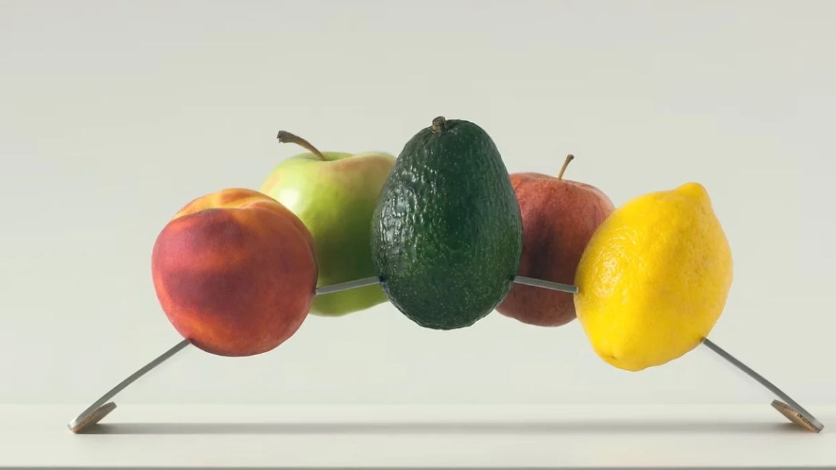 Idealizado pela designer Agota Jonas, o Fruitbridge propõe uma alternativa à fruteira tradicional, onde tudo fica empilhado