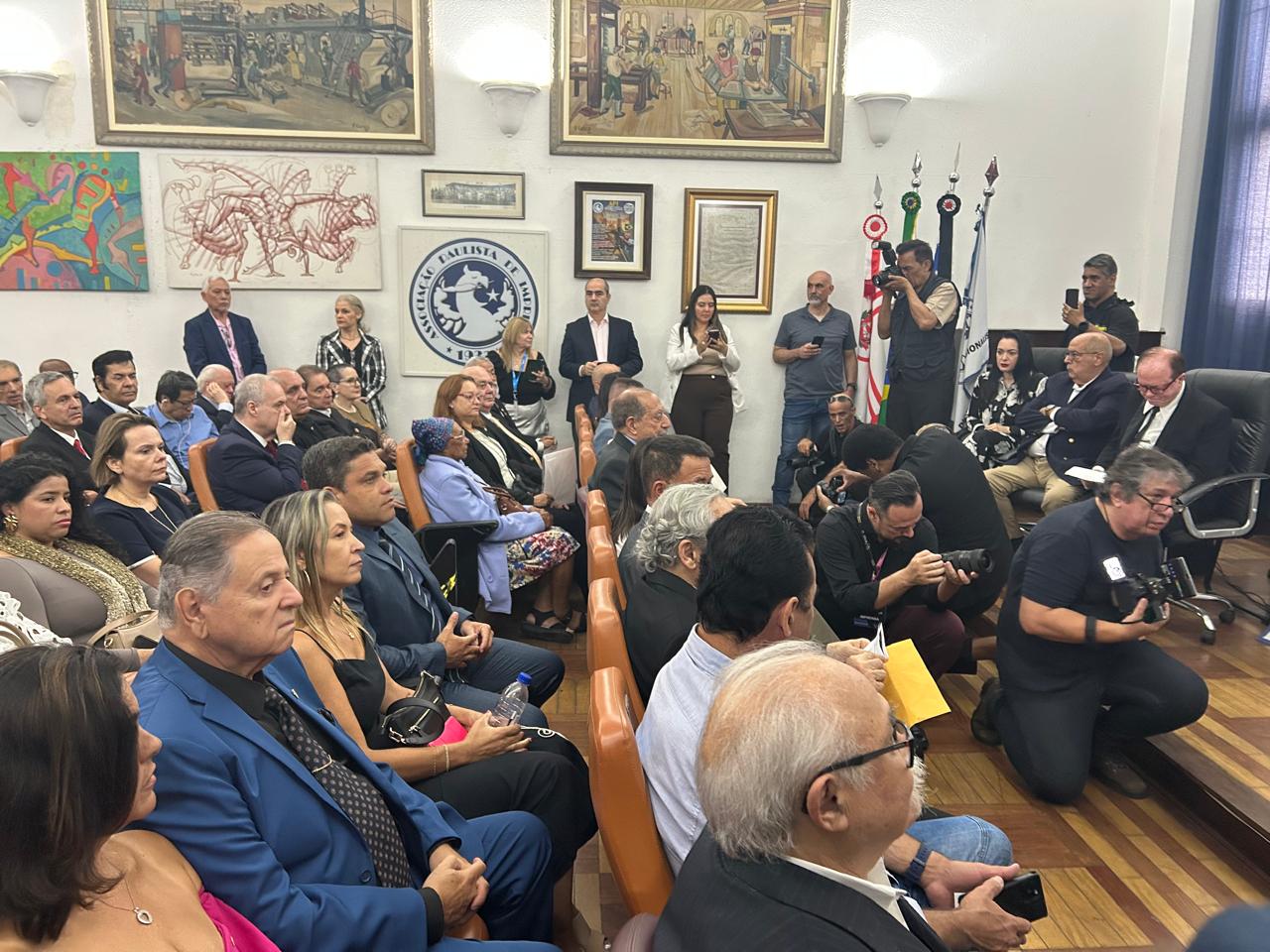 Evento na CPI celebrou o aniversário de São Paulo/Bruno Hoffmann