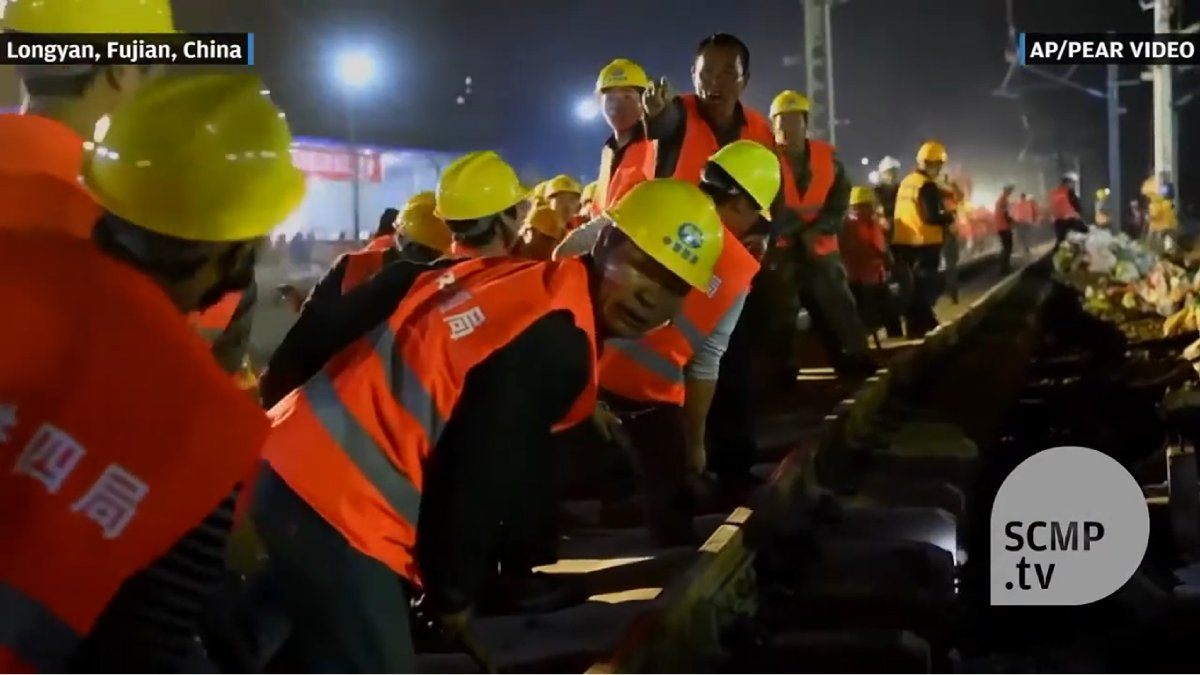 A China surpreendeu ao concluir a interligação de uma estação ferroviária em apenas nove horas