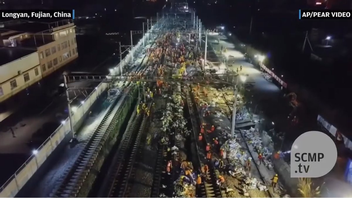 O resultado virou símbolo de eficiência e reforçou a imagem da China em grandes obras de infraestrutura (Fotos: Reprodução/Youtube)