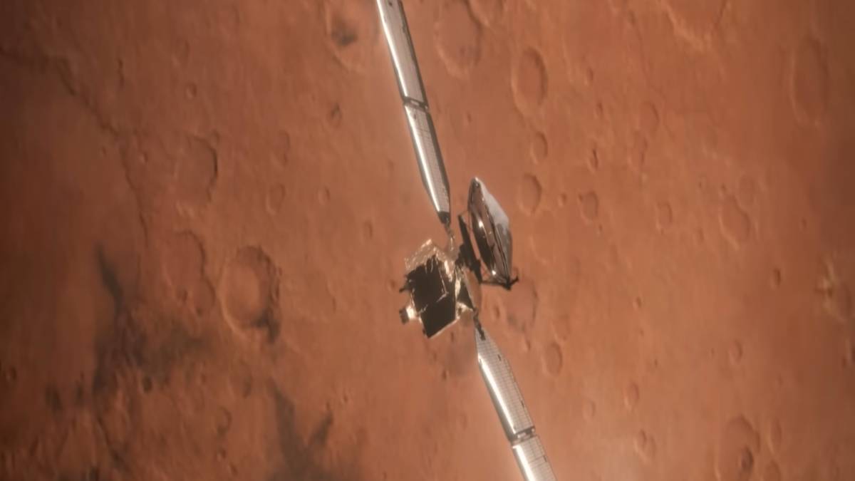 A NASA identificou indícios da maior cachoeira já registrada em todo o Sistema Solar