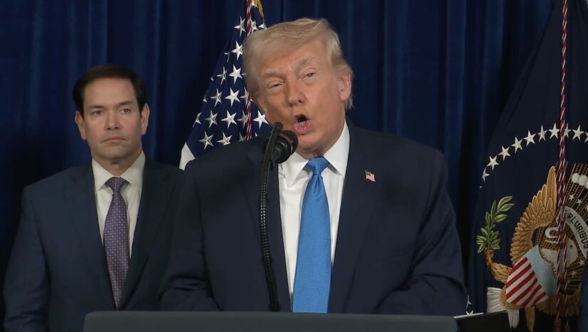 Trump explicou operação em entrevista coletiva/White House