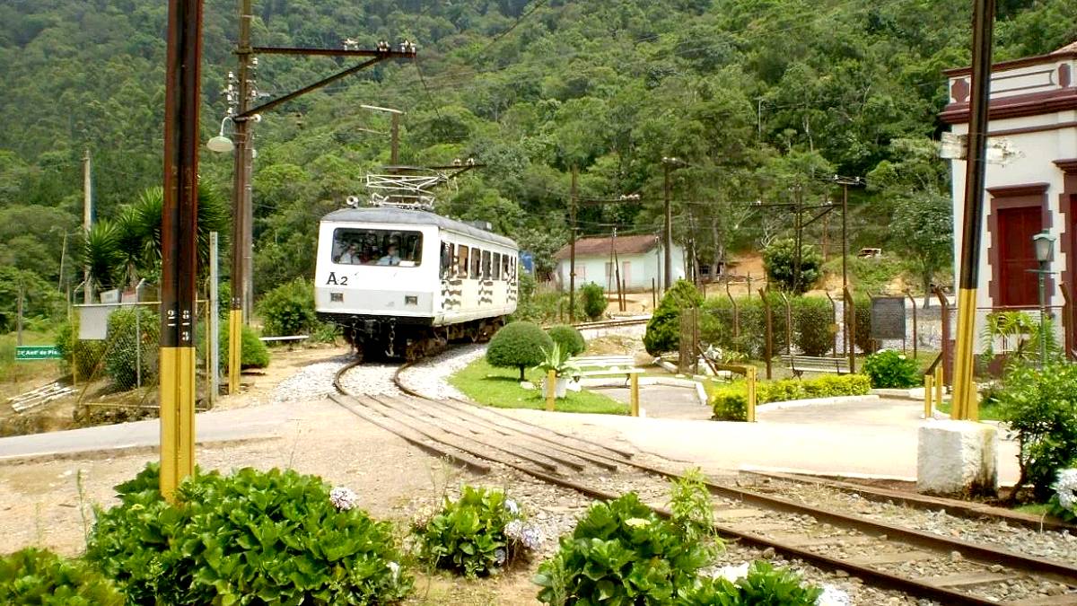 Primeiro trecho liga a Estação Emílio Ribas, no bairro do Capivari, ao portal de entrada de Campos do Jordão. Divulgação