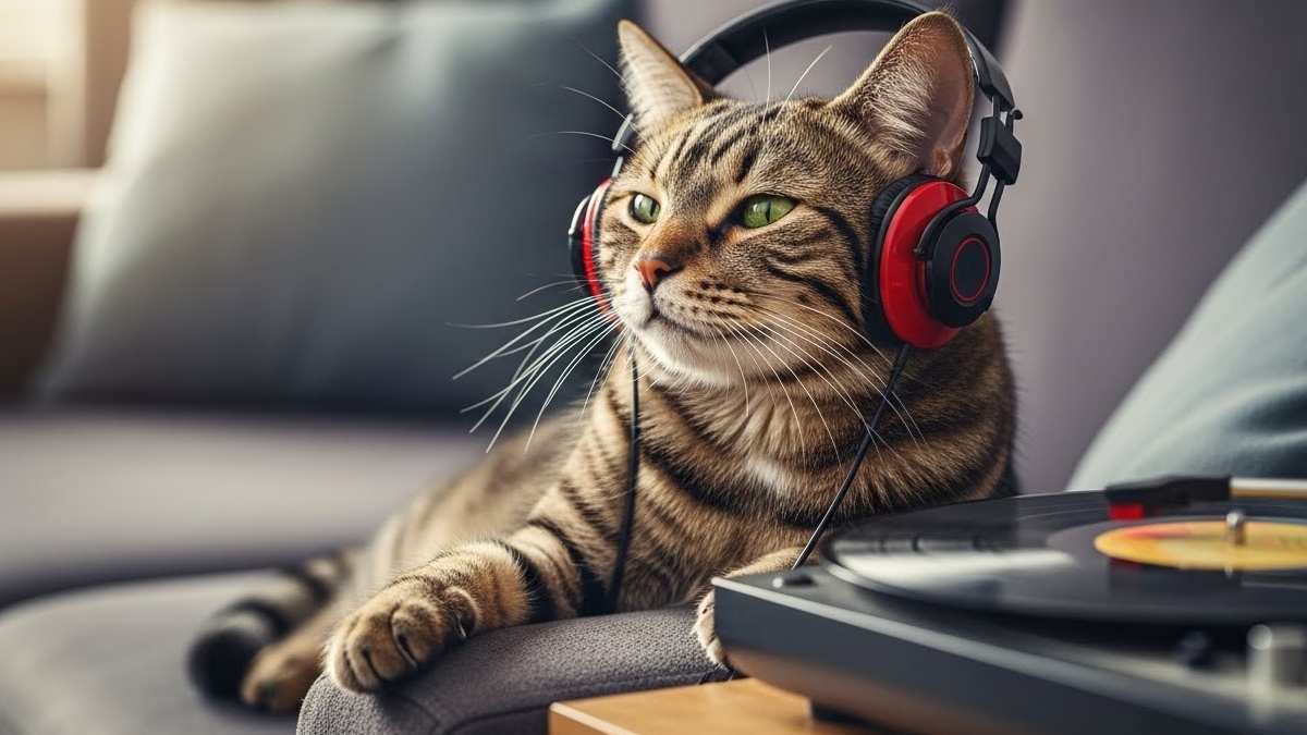 Enquanto os seres humanos captam sons de até 20 kHz, os felinos podem perceber frequências de até 64 kHz - (Imagem gerada por IA)