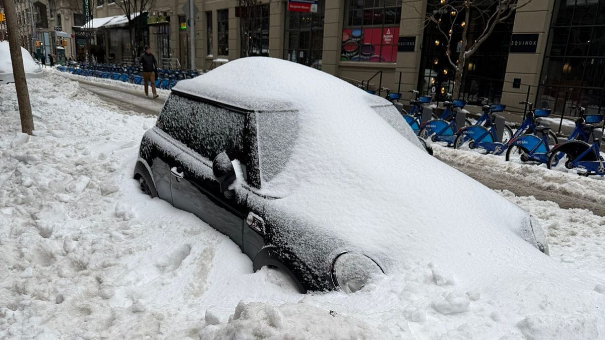 Nevasca provocou acúmulo de até 30 centímetros de neve nas regiões afetadas