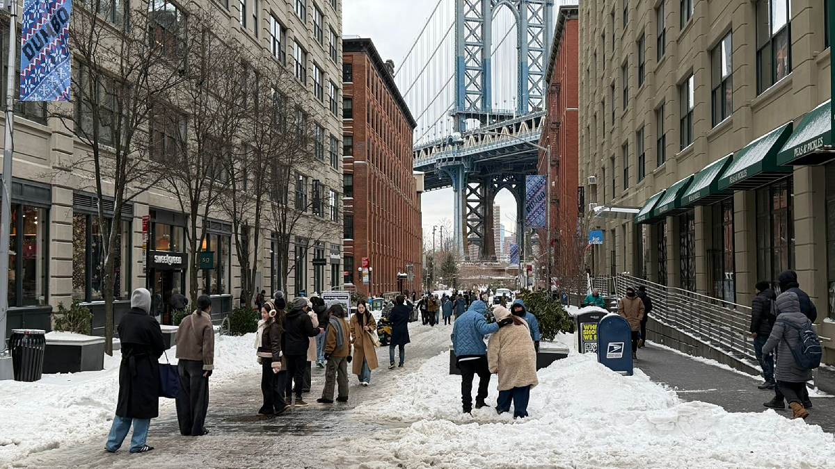 A cidade de Nova York está entre uma das mais atingidas