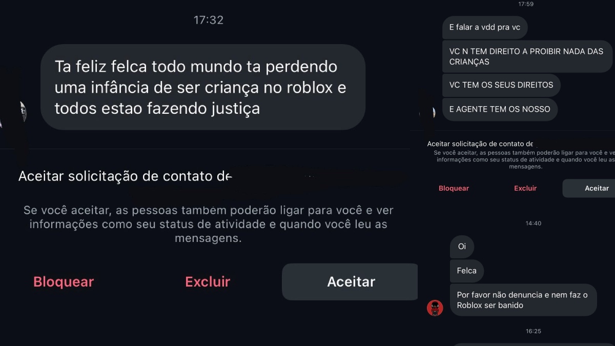 Ameaças aconteceram na madrugada desta quinta-feira (15/1)