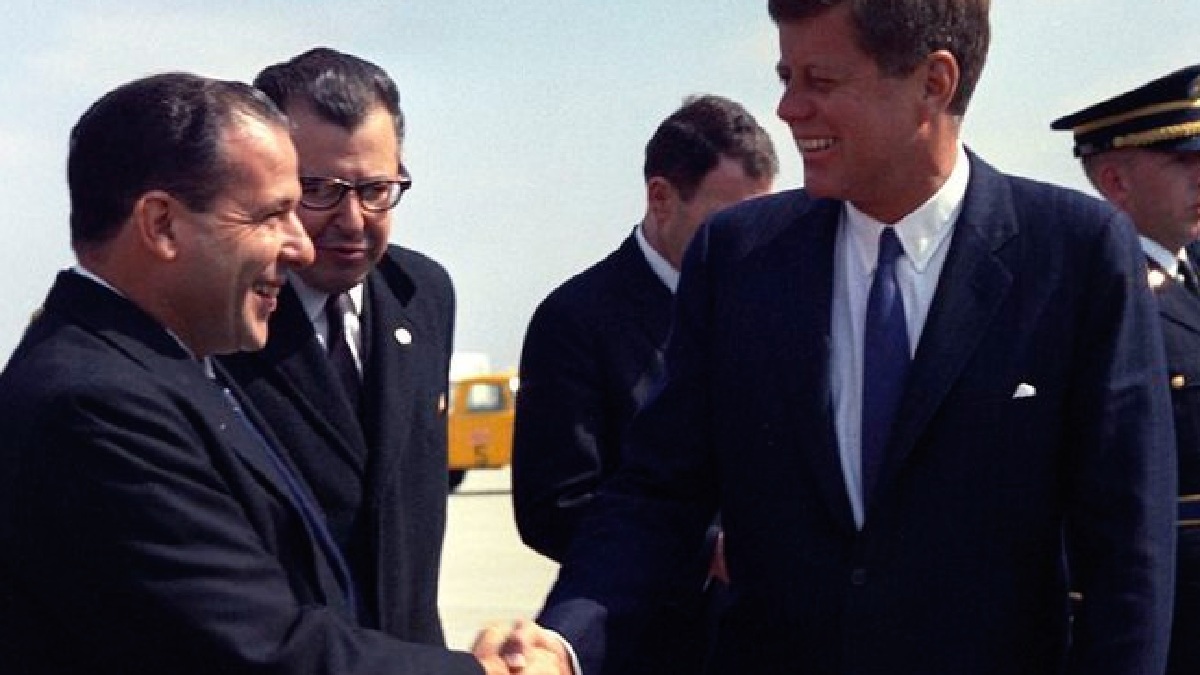 João Goulart foi derrubado no Golpe de 64, com apoio do governo americano (Foto: Robert Knudsen / Wikimedia Commons)