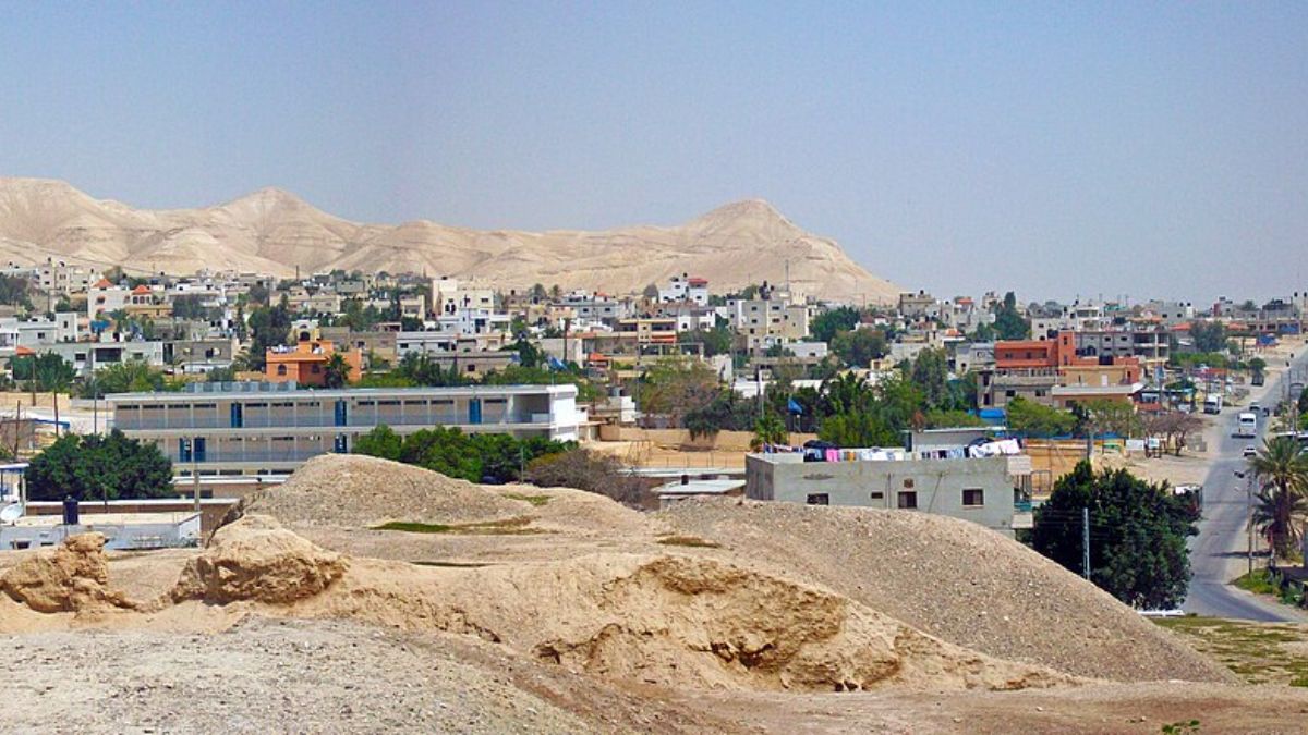 Localizada na Cisjordânia, no território palestino, Jericó fica a cerca de 258 metros abaixo do nível do mar (Foto: Daniel Case/Wikimedia Commons)