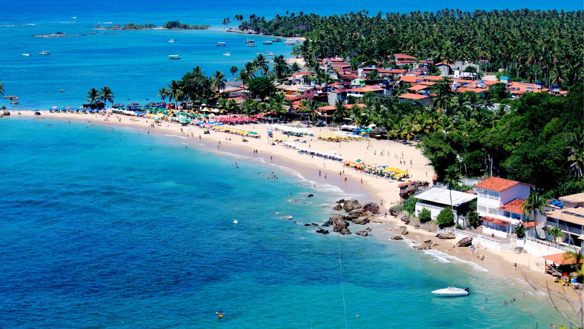 2- Morro de São Paulo, na Bahia (Foto: LíviaBuhring/Wikimedia Commons)