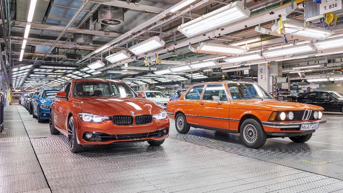 Cinco décadas após o lançamento, o BMW Série 3 soma mais de 18 milhões de unidades produzidas em quatro continentes | Divulgação