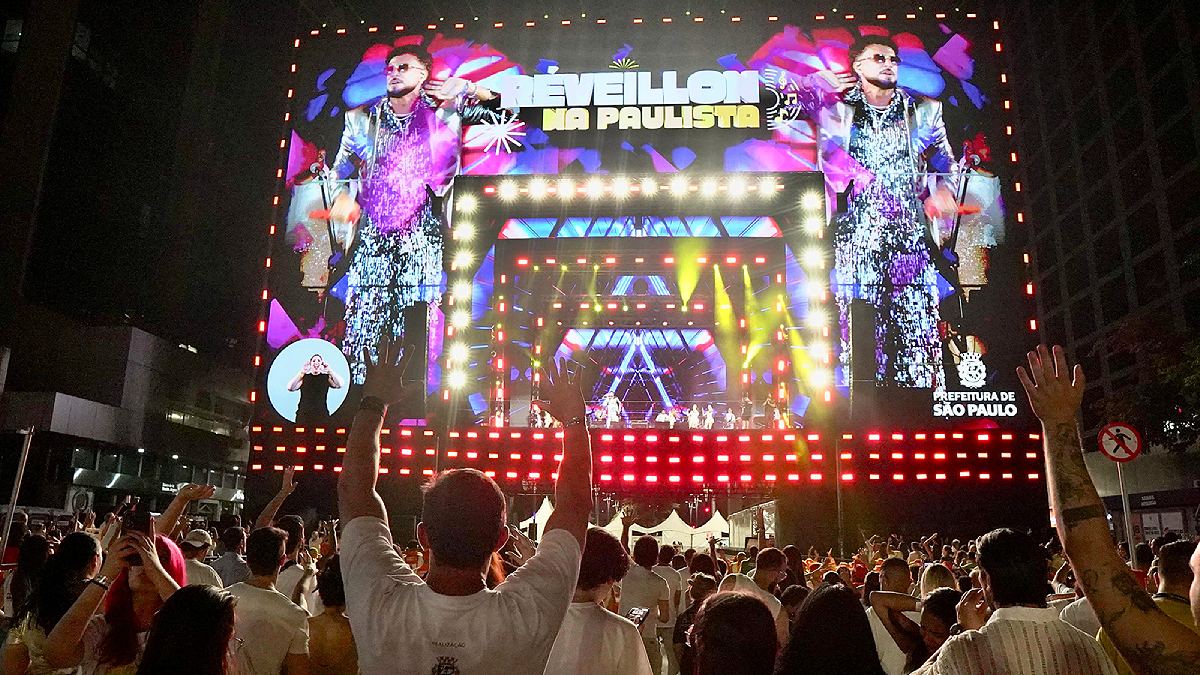 Palco principal do Réveillon na Paulista concentrou as atrações musicais da noite da virada | Divulgação/Secom