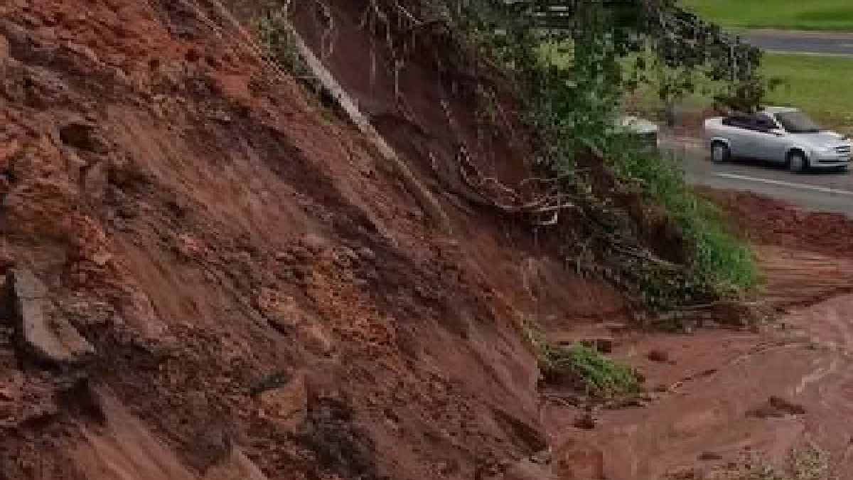 Apesar dos transtornos, não houve registro de feridos no incidente /Reprodução/@scdrones_