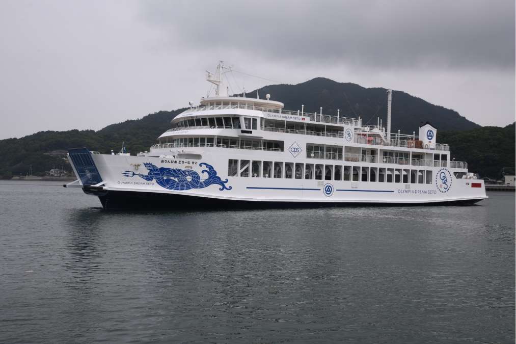 O Olympia Dream Seto entrou em operação em dezembro de 2025 e se tornou o primeiro navio do mundo a transportar passageiros de forma autônoma (Foto: Olegushka/ Wikimedia Commons)
