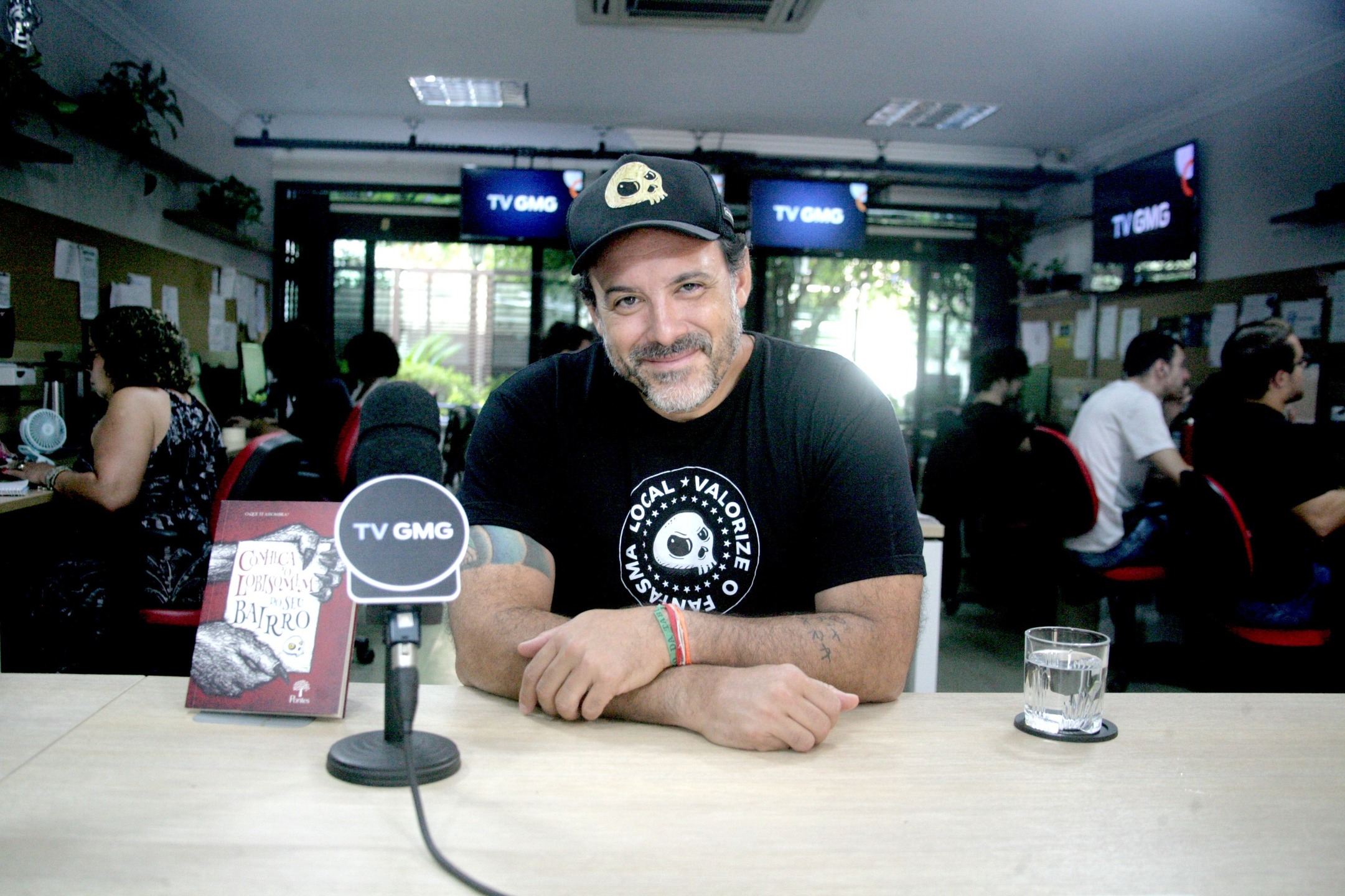 Criador do OQTA durante entrevista à TV GMG/Thiago Neme/Gazeta de S.Paulo