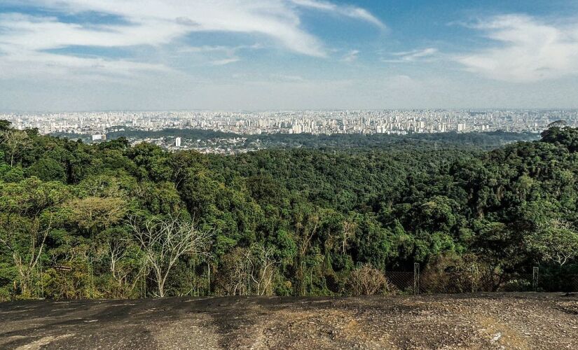 Mirante da Pedra Grande - Para quem prefere fugir do concreto, o Mirante da Pedra Grande oferece uma experiência diferente. Localizado no Parque Estadual da Cantareira, o ponto fica a cerca de 1.010 metros de altitude - (Renan William Candido/Wikimedia Commons)