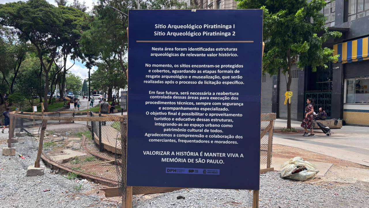 Patrimônio histórico em SP corre risco após sítio arqueológico ser exposto /Crédito: Jonatas Oliveira