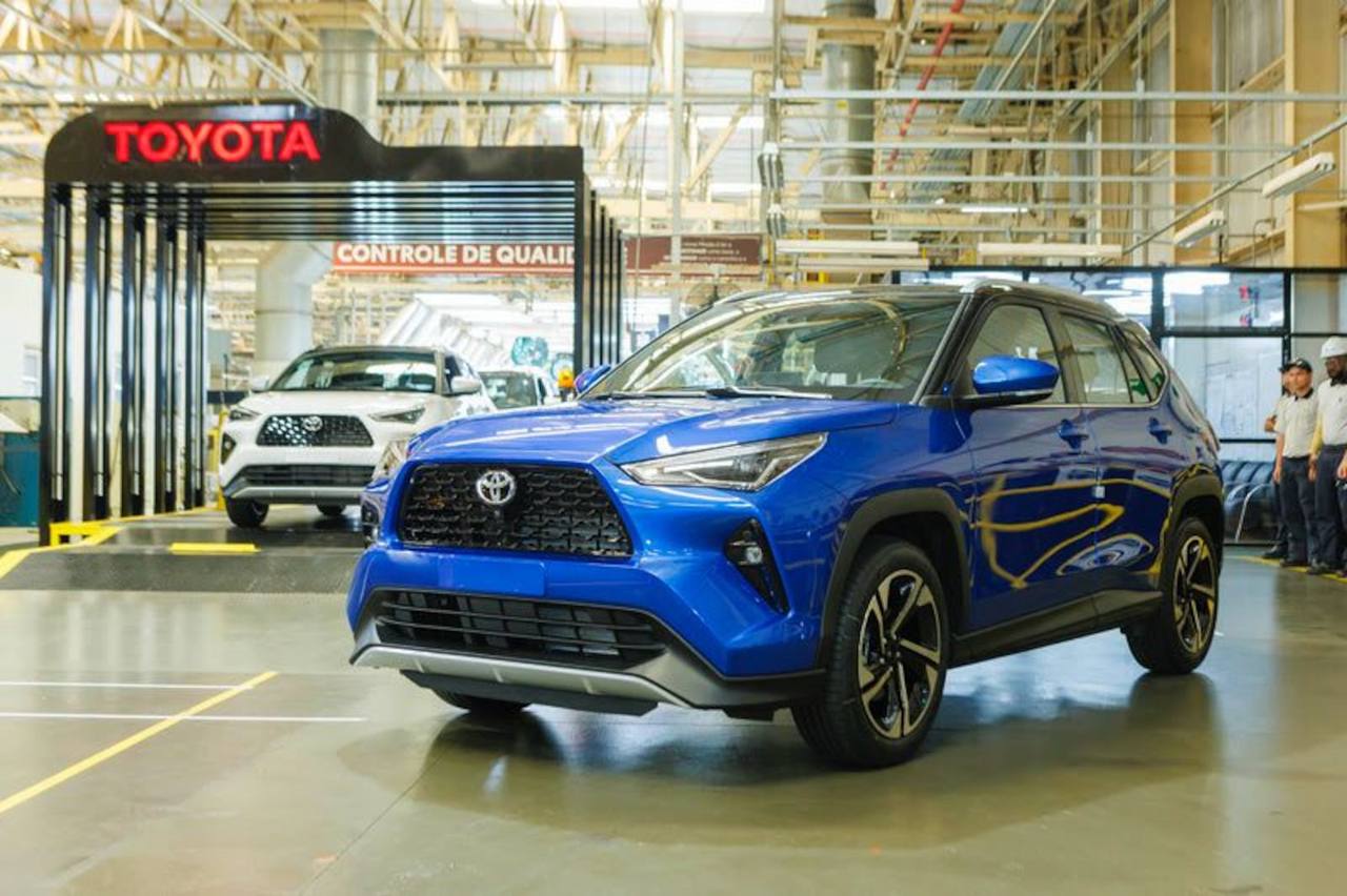 Novo Yaris Cross híbrido flex é apresentado durante evento da Toyota em SP - Toyota/Divulgação