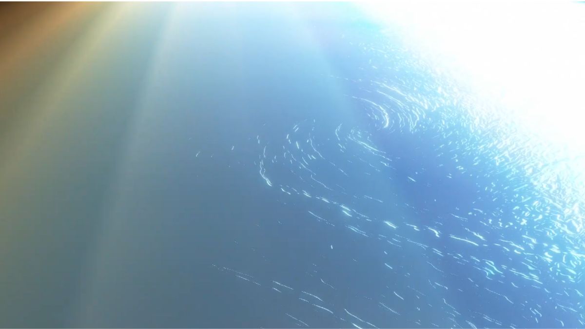 Um mundo sem terra firme detectado! Astrônomos acharam um exoplaneta coberto por águas profundas e temperaturas amenas. | Foto: Reprodução/YouTube