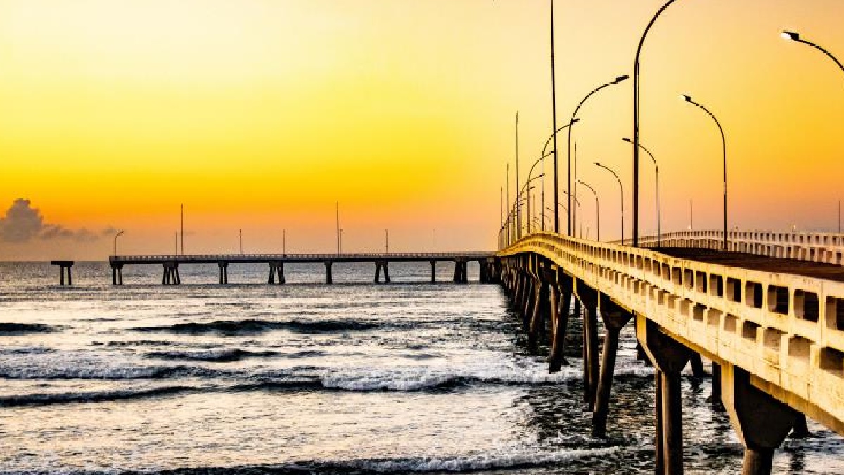 É o lugar perfeito tanto para o pescador amador quanto para o turista que busca uma vista panorâmica inesquecível do oceano - (Dyego Gonçalves/Prefeitura de Mongaguá)