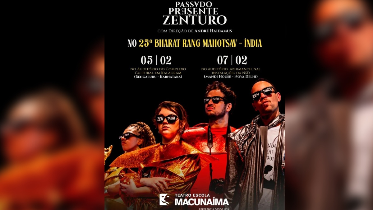 O espetáculo realiza duas apresentações oficiais na Índia: 5 de fevereiro de 2026 Bangalore | 7 de fevereiro de 2026 Nova Délhi - Fotos: Malu Ornelas