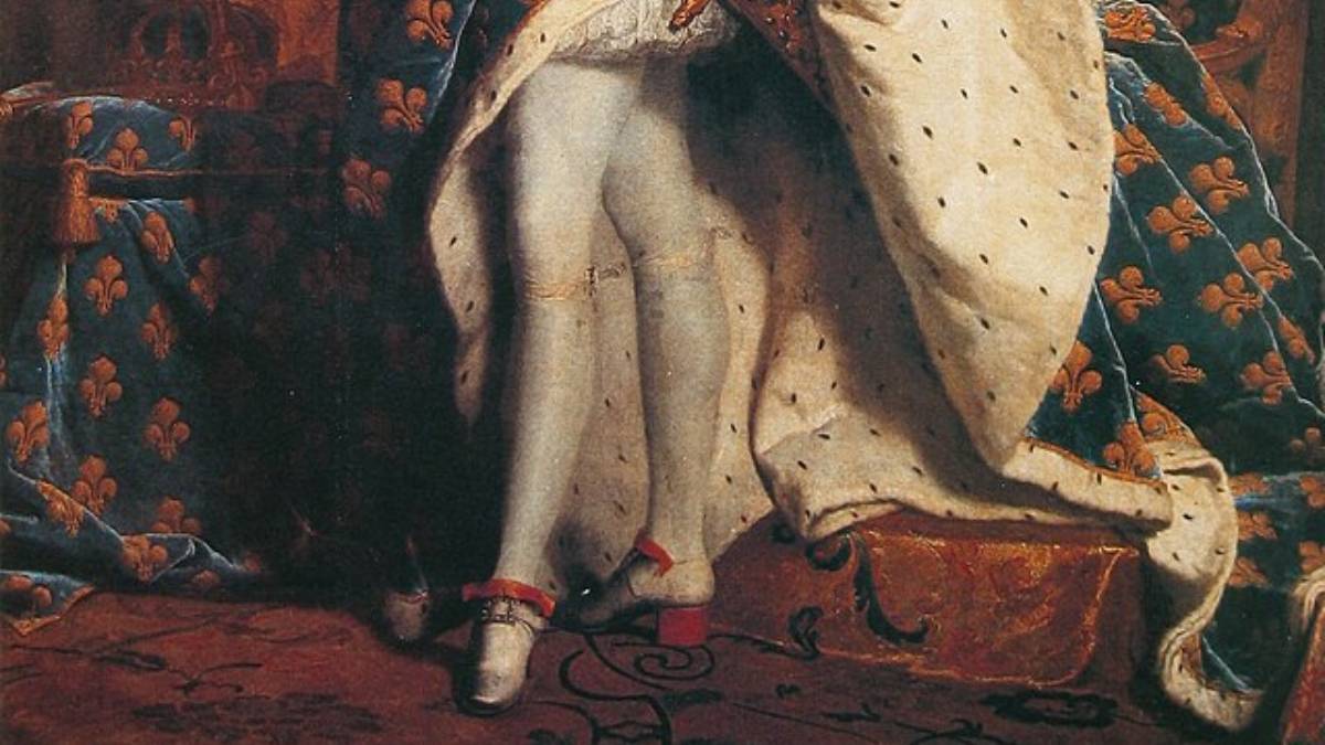 Apesar da imagem atual, eles não foram criados como item de moda nem pensados inicialmente para mulheres (Foto: Hyacinthe Rigaud/Wikimedia Commons)
