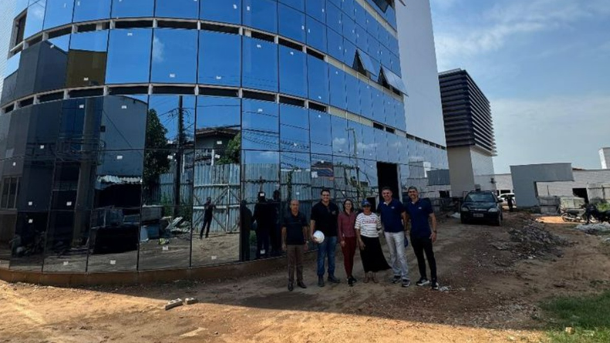 Secretária municipal visita obras do Sesc Imperatriz, no Maranhão/Divulgação/PMI