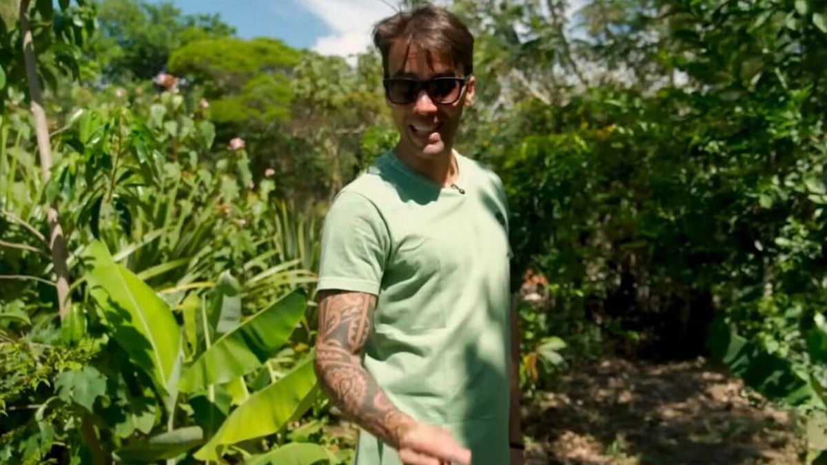 Refúgio particular: Daniel Cady prioriza a paz do campo e o contato direto com a terra em sua nova rotina na Bahia. | Foto: Reprodução/YouTube