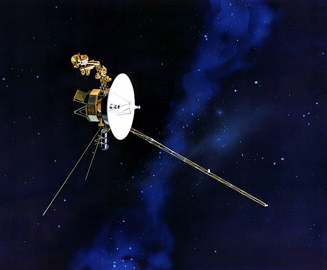 A sonda Voyager está a cerca de 0,0026 anos-luz, arredondando 22,8 horas-luz (Foto: NASA/JPL / Wikimedia Commons)